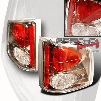 Chevrolet S10 Custom Disco Gunmetal Taillights - LT-S1094G-YD