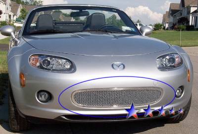 Mazda MX5 APS Wire Mesh Grille - Bumper - Stainless Steel - M76228T