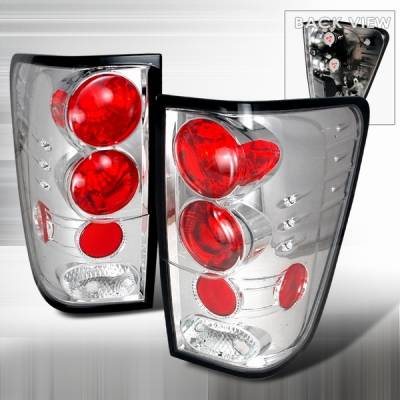 Nissan Titan Custom Disco Chrome Altezza Taillights - LT-TIT04-YD