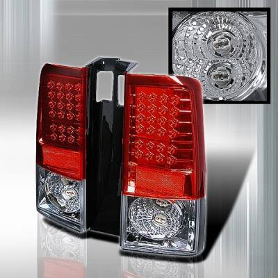 Scion xB Custom Disco Red LED Taillights - LT-XB04RLED
