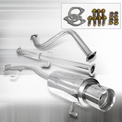 Honda Accord Custom Disco N1-Style Catback Muffler Exhaust System - MFCAT3-ACD94