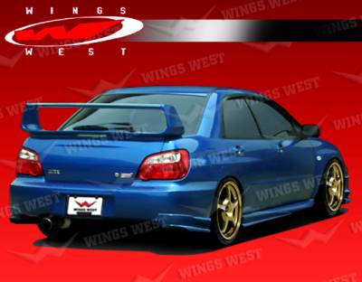Subaru WRX VIS Racing JPC Side Skirts - Polyurethane - 04SBWRX4DJPC-004P