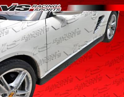 Porsche Boxster VIS Racing Ars Side Skirts - Polyurethane - 05PSBOX2DARS-004P