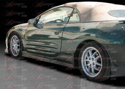 Mitsubishi Eclipse BMagic Delux Style Side Skirts - ME00BMDLSSS