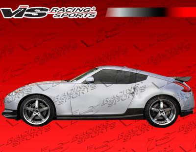 Nissan 370Z VIS Racing Techno R Side Skirts - 09NS3702DTNR-004