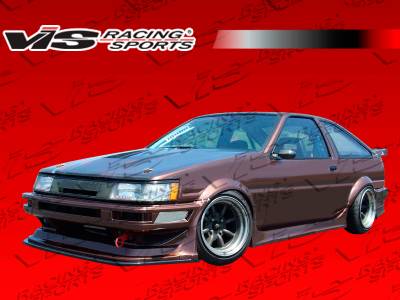 Toyota Levin VIS Racing RF Side Skirts - 84TYLEV2DRF-004