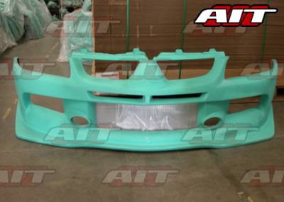 AIT Racing - Mitsubishi Lancer AIT Racing VRS Style Front Bumper - MEVO03HIVRSFB - Image 2