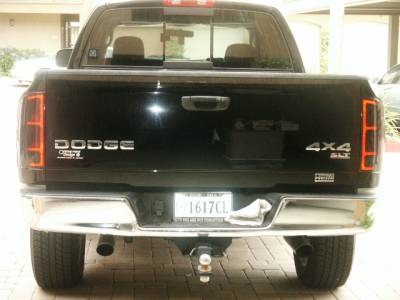 Custom - Smoked Tail light Overlays w/ Cut outs - Image 1