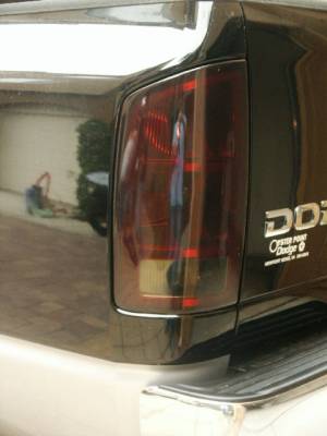 Custom - Smoked Tail light Overlays w/ Cut outs - Image 2