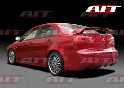 AIT Racing - Mitsubishi Lancer AIT Racing C-Weapon Style Rear Bumper - ML08HICWSRB - Image 2