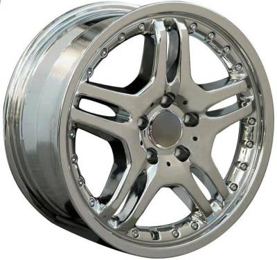 17 Inch Quattro Chrome Style - Audi 4 Wheel Package