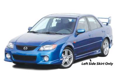Mazda Protege Wings West MPS Side Skirts - Left & Right - 890662L&R