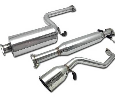 Ford Focus 4 Car Option Cat-Back Exhaust System with Stainless Steel Tip - MUX-FF00