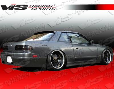 Nissan S13 VIS Racing Flex Side Skirts - 89NSS132DFLX-004