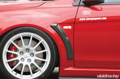 Chargespeed - Mitsubishi Lancer Chargespeed Front Fender Duct - Pair - Image 2