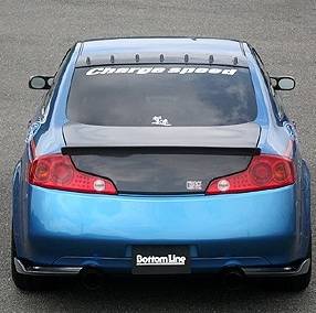 Chargespeed - Infiniti G35 2DR Chargespeed Bottom Line Rear Caps - Pair - Image 5