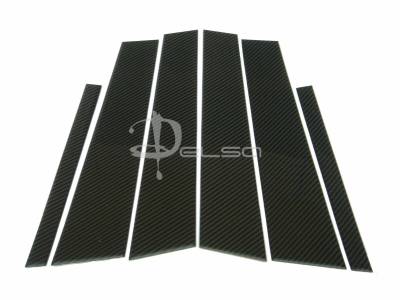 E90 Carbon Fiber Door Pillars