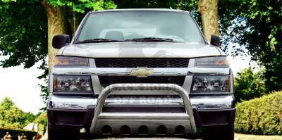 Chevrolet Colorado Black Horse Bull Bar Guard with Skid Plate