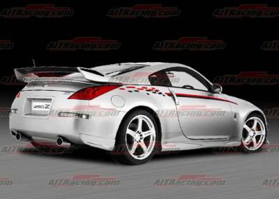 AIT Racing - Nissan 350Z AIT Racing Nismo Style Rear Add On Skirts - N3502BMNMORSC - Image 2