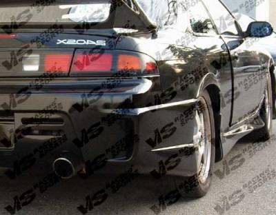 Nissan 240SX VIS Racing GT Bomber Side Skirts - 95NS2402DGB-004