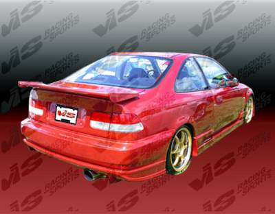 Honda Civic VIS Racing Ballistix Side Skirts - 96HDCVC2DBX-004