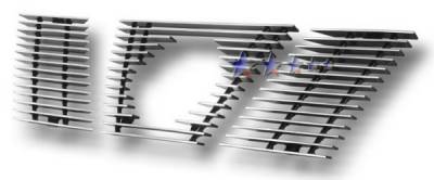 Nissan Xterra APS Billet Grille - with Logo Opening - Upper - Aluminum - N66430A