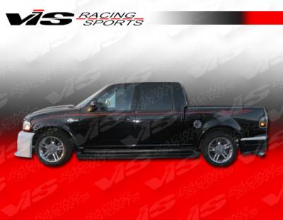 Ford F150 VIS Racing Outlaw Side Skirts - 97FDF152DOL-004