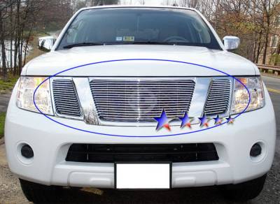 Nissan Pathfinder APS Billet Grille - Upper - Aluminum - N66523A
