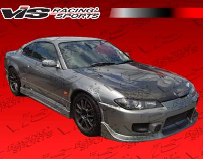 Nissan Silvia VIS Racing Tracer Side Skirts - 99NSS152DTRA-004