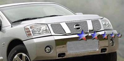 Nissan Armada APS Billet Grille - Bumper - Aluminum - N85413A