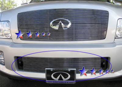 Infiniti QX56 APS Billet Grille - Bumper - Aluminum - N85448A