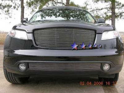 Infiniti FX45 APS Billet Grille - Upper - Aluminum - N85606A