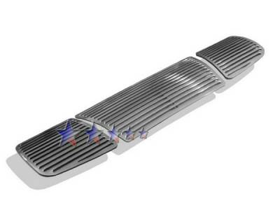 Nissan Titan APS CNC Grille - Upper - Aluminum - N95412A