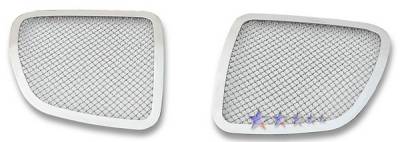 APS - Pontiac Solstice APS Wire Mesh Grille - Upper - Stainless Steel - P75545T - Image 2