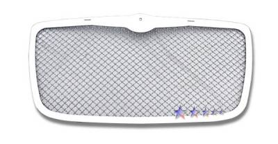 APS - Chrysler 300 APS Wire Mesh Grille - with Logo Opening - Upper - Stainless Steel - R75300U - Image 2