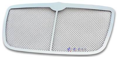 APS - Chrysler 300 APS Wire Mesh Grille - with Vertical Center Bar - Upper - Stainless Steel - R75300X - Image 2