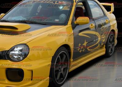 Subaru Impreza AIT Racing Charger Style Side Skirts - SI02HICHGSS