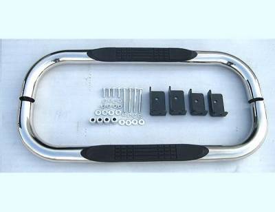 GMC Sierra 4 Car Option Stainless Steel Side Bar - SSB-CV-0013