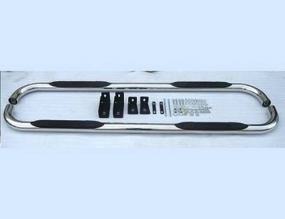 GMC Sierra 4 Car Option Stainless Steel Side Bar - SSB-CV-0057