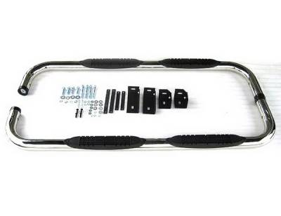 Dodge Ram 4 Car Option Stainless Steel Side Bar - SSB-DG-0092