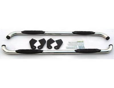 Ford Superduty 4 Car Option Stainless Steel Side Bar - SSB-FD-0150