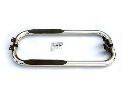 Jeep Wrangler 4 Car Option Stainless Steel Side Bar - SSB-JP-0582