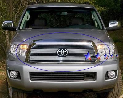 Toyota Sequoia APS Billet Grille - Upper - Aluminum - T66553A
