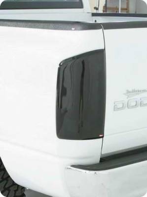 Wade Smoke Solid Tail Light Guard Covers - 31844