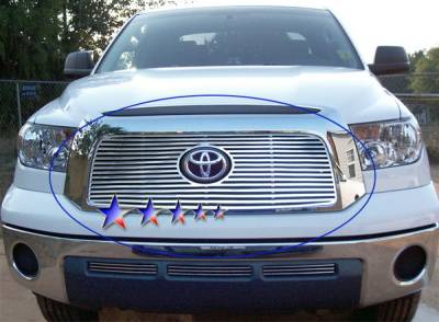 Toyota Tundra APS CNC Grille - with Logo Opening - Upper - Aluminum - T95458A