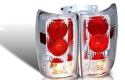 Ford Expedition WinJet Altezza Taillight - Chrome & Clear - WJ20-0018-01