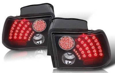Ford Mustang WinJet LED Taillight - Black & Smoke - WJ20-0019-05