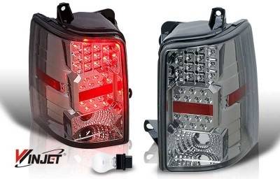 Jeep Grand Cherokee WinJet LED Taillight - Chrome & Smoke - WJ20-0038-02
