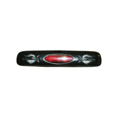 GMC Sierra V-Tech 3rd Brake Light Covers - Flame Style - 79050