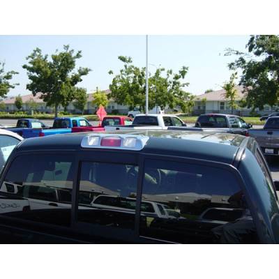 Ford F150 V-Tech 3rd Brake Light Covers - French Cut Style- Chrome - 1371075